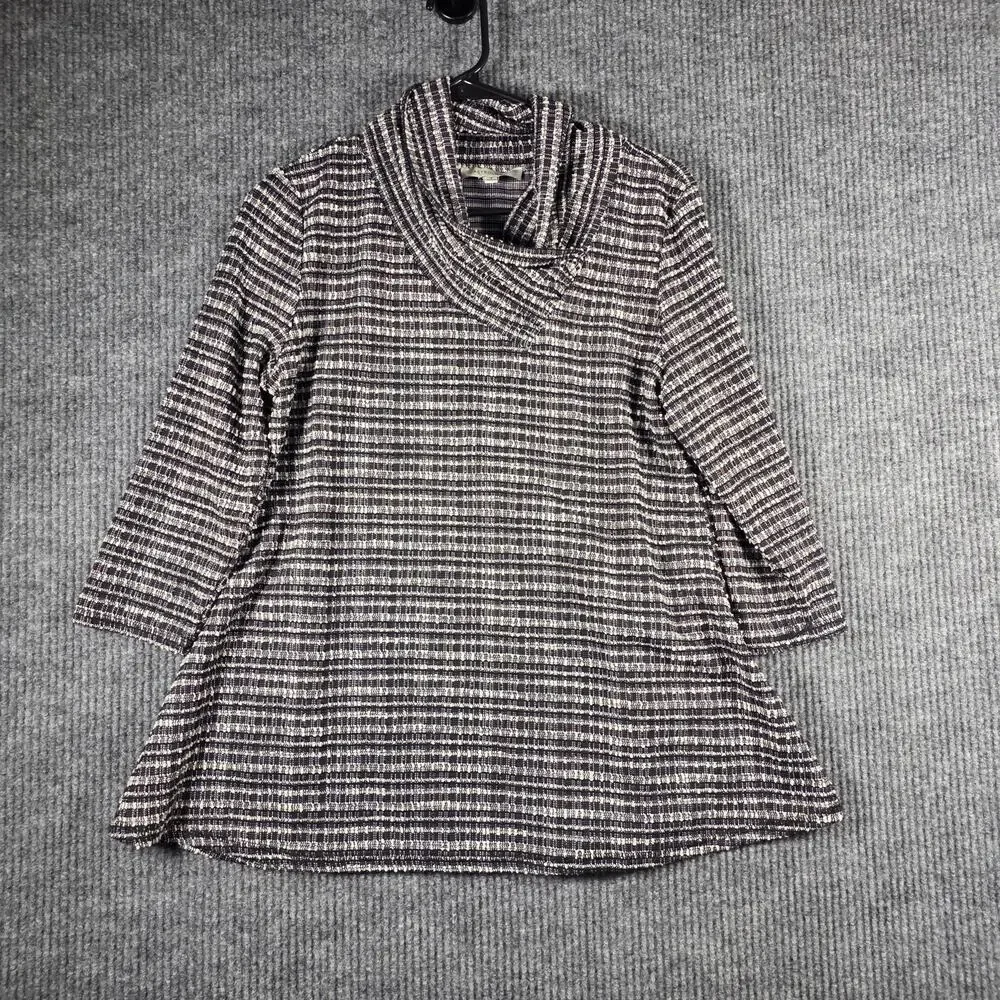 Astrologie Tunic Sweater Womens Small‎ Cowl Neck A Line Knit Top